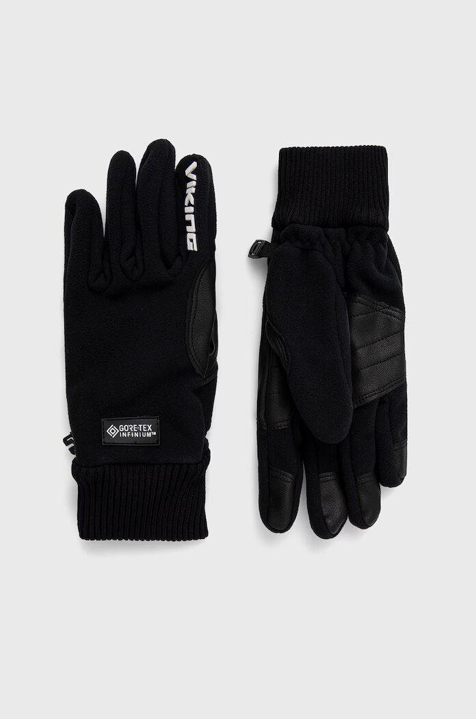 Viking Ръкавици Solano Gore Windstopper в черно