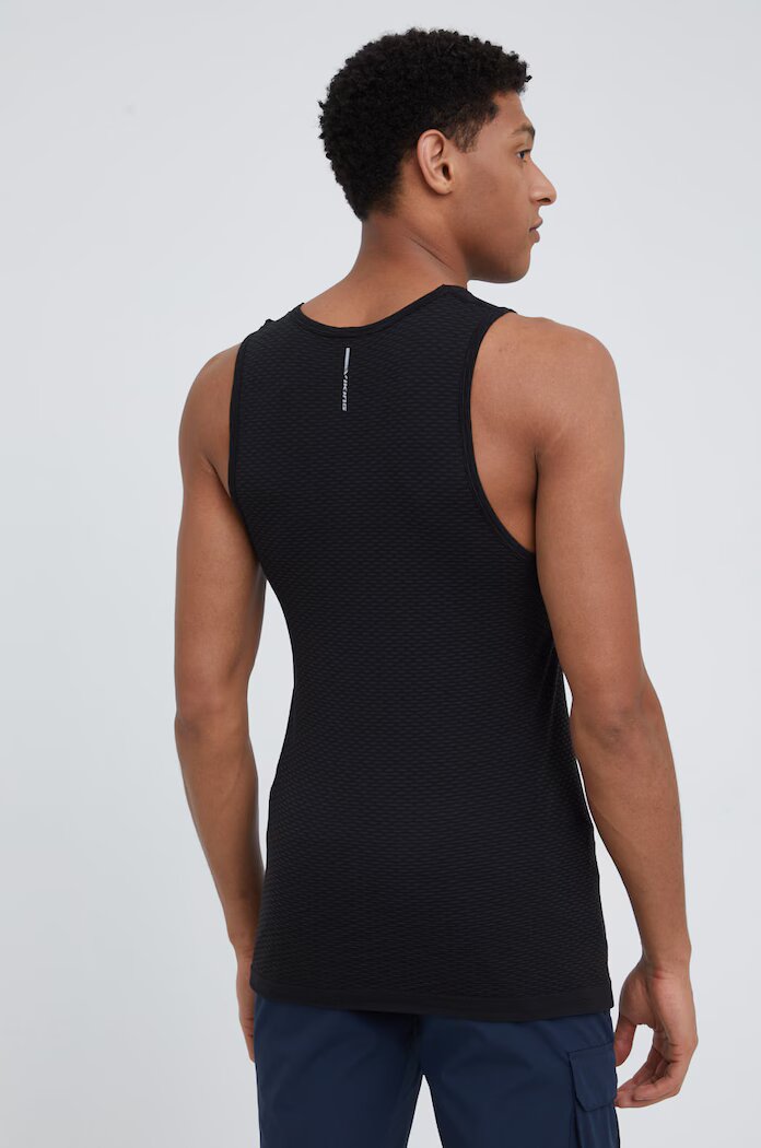 Viking Спортна тениска Easy Dry Singlet в черно