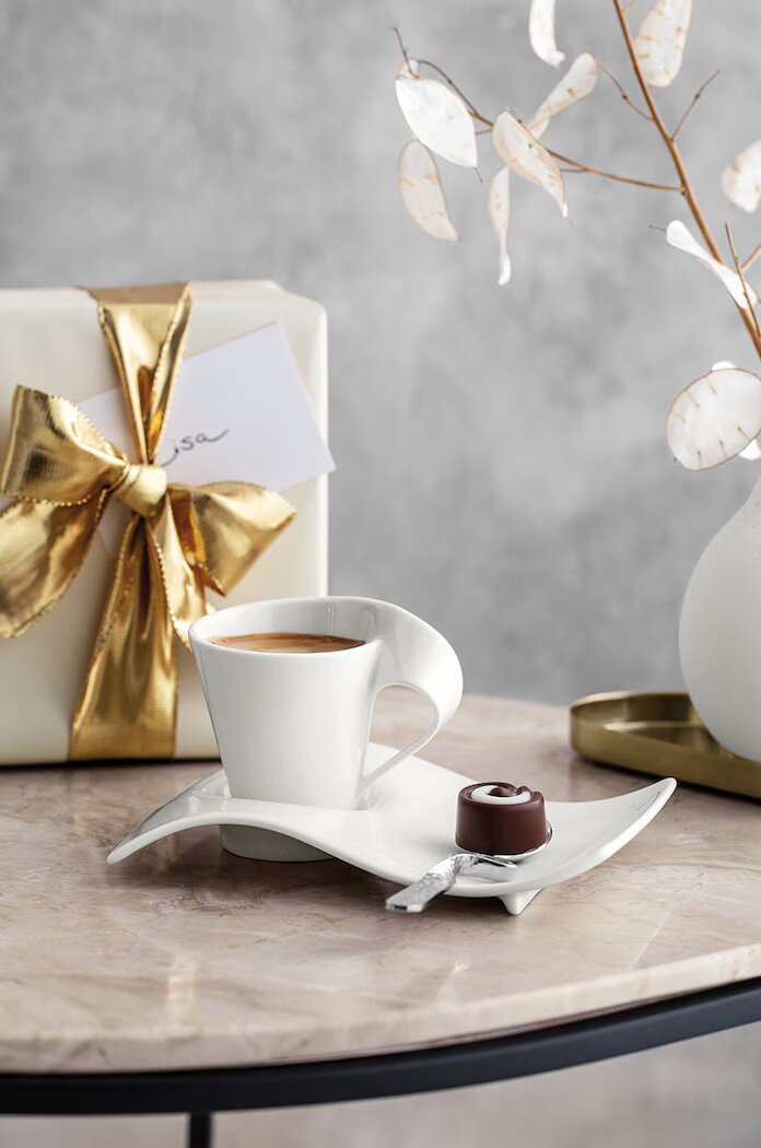 Villeroy & Boch Чинийка за чаша NewWave 17 x 13 cm в бяло