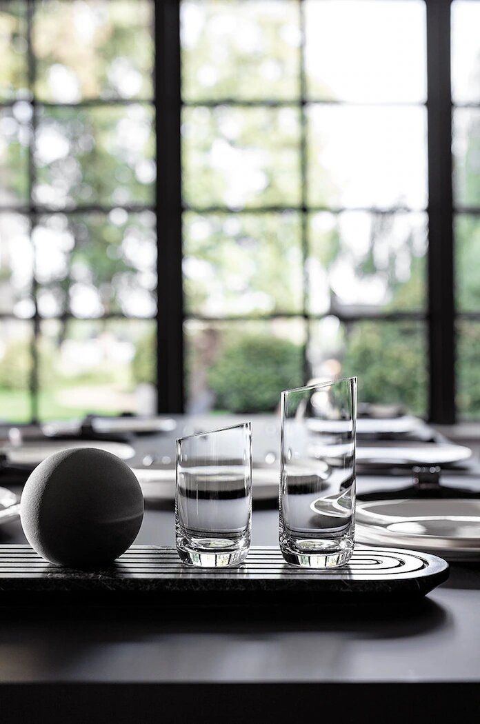 Villeroy & Boch Комплект чаши NewMoon 370 ml (4 броя) в прозрачен цвят