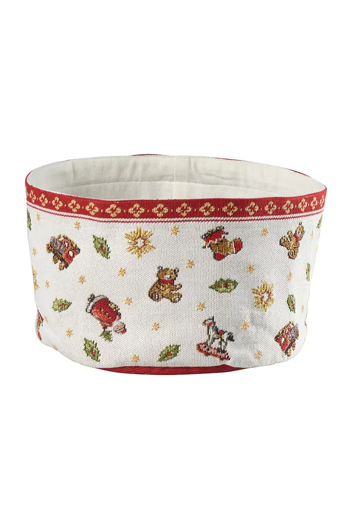 Villeroy & Boch кошница за Коледа от памук 15 x 23 cm