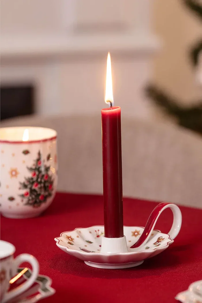 Villeroy & Boch Свещник за Коледа от порцелан Toy's Delight 14-8659-3961