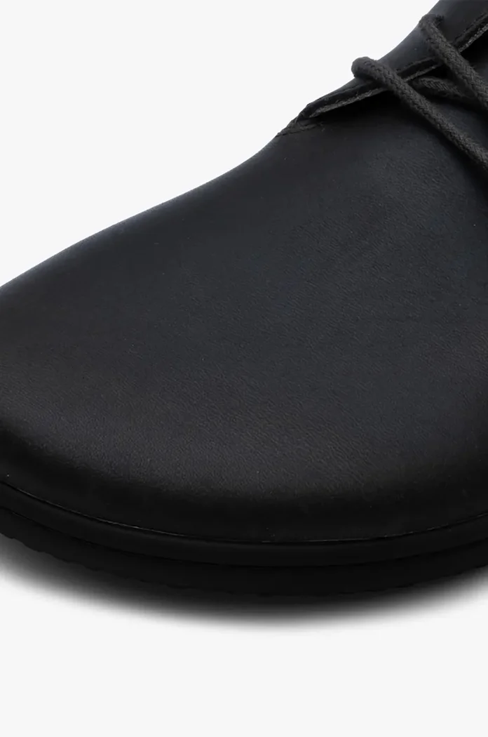 Vivobarefoot Кожени половинки обувки RA IV в черно 305102