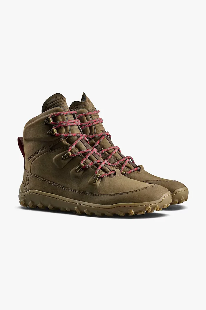 Vivobarefoot туристически обувки мъжки TRACKER LEATHER AT II кафяви от кожа 309622