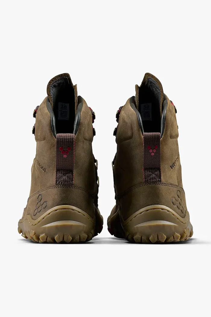 Vivobarefoot туристически обувки мъжки TRACKER LEATHER AT II кафяви от кожа 309622