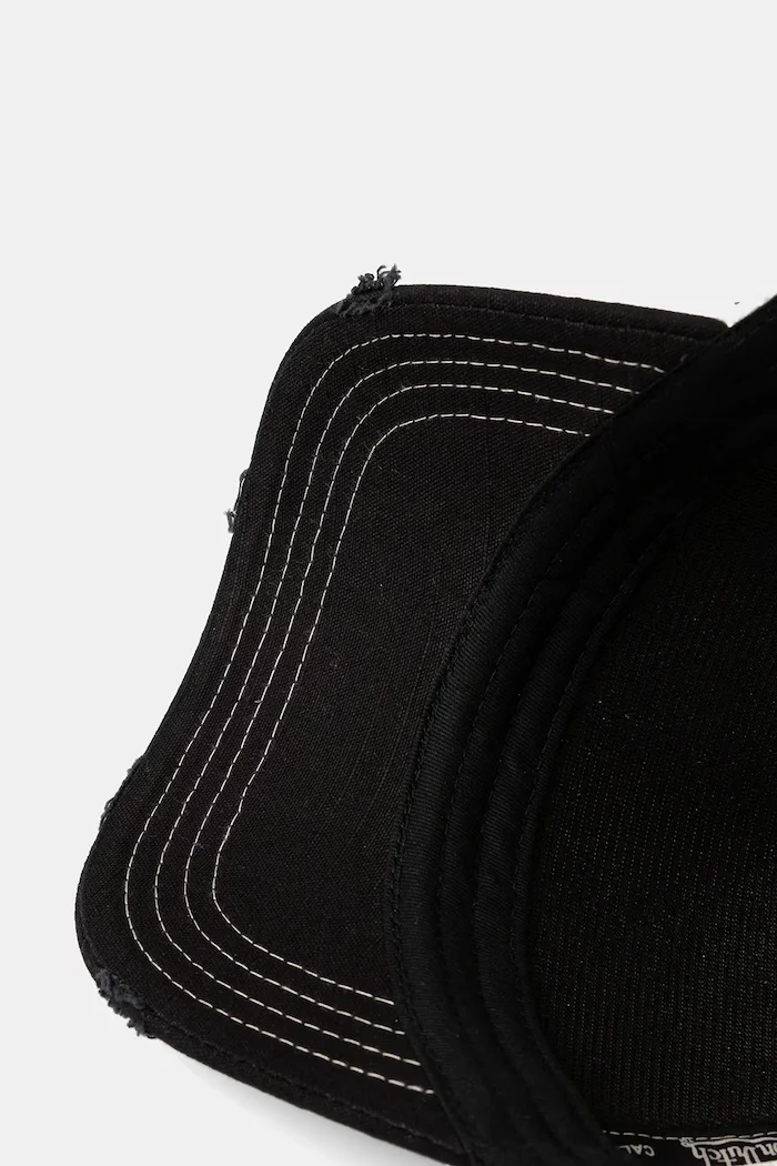 Von Dutch Шапка с козирка в черно VD/0/CAS1/CREW