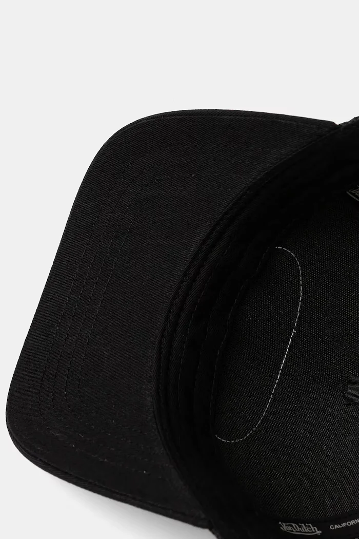 Von Dutch Шапка с козирка в черно VD/0/CAS1/LOFB04