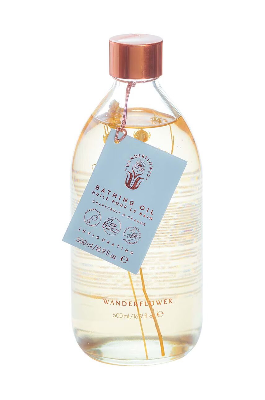 Wanderflower Олио за баня Invigorating Grapefruit & Orange 500 ml