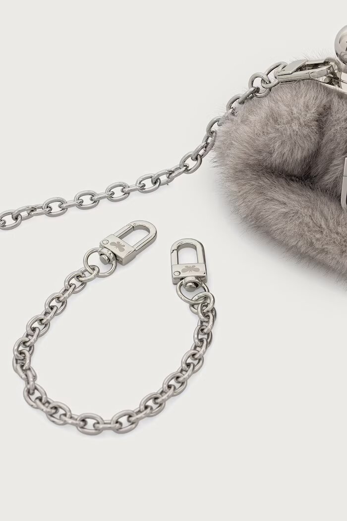Weekend Max Mara чанта crossbody дамска WKATUBO сива 2625726035600