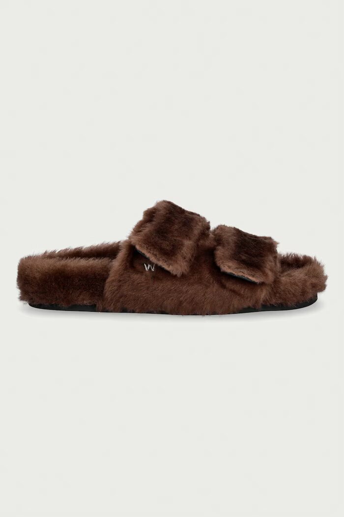 Weekend Max Mara чехли дамски кафяви 2625526095600