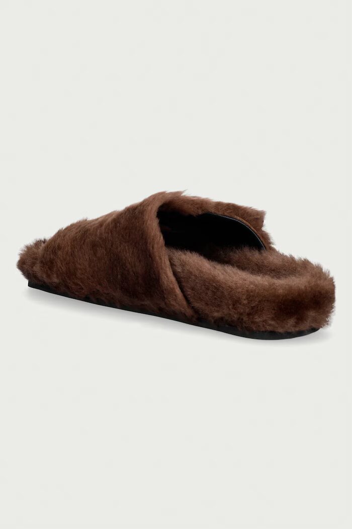 Weekend Max Mara чехли дамски кафяви 2625526095600