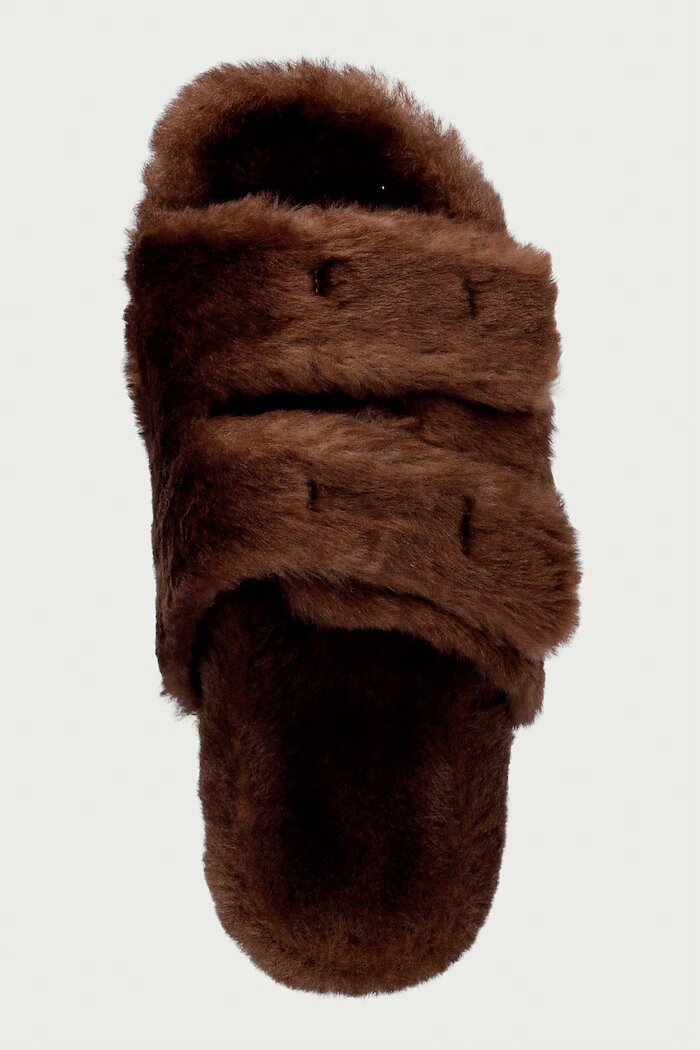 Weekend Max Mara чехли дамски кафяви 2625526095600