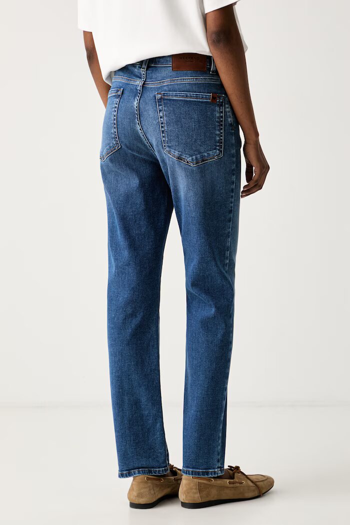 Weekend Max Mara дънки дамски WKDLANA сини 2625186071600
