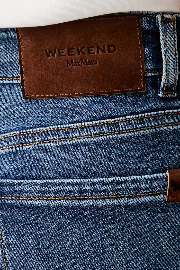 Weekend Max Mara дънки дамски WKDLANA сини 2625186071600
