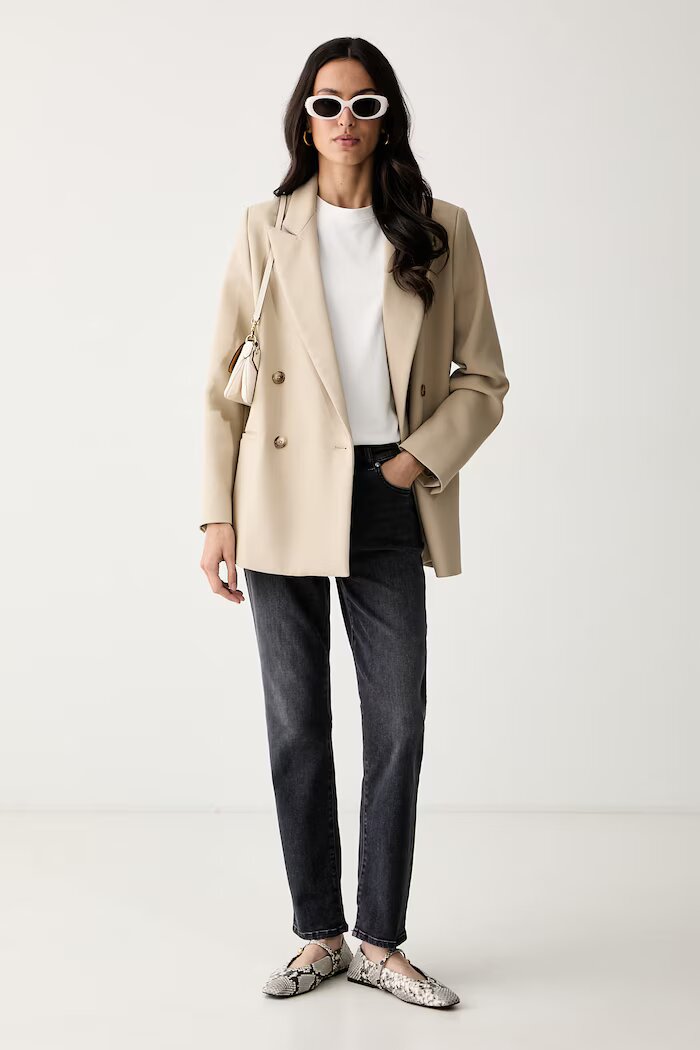 Weekend Max Mara дънки дамски WKDLANA сиви 2625186071600