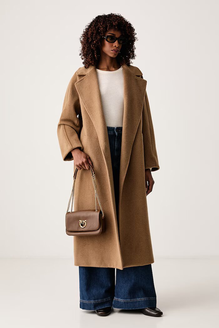 Weekend Max Mara дънки wide leg дамски WKDCIRO тъмносини 2625186032600