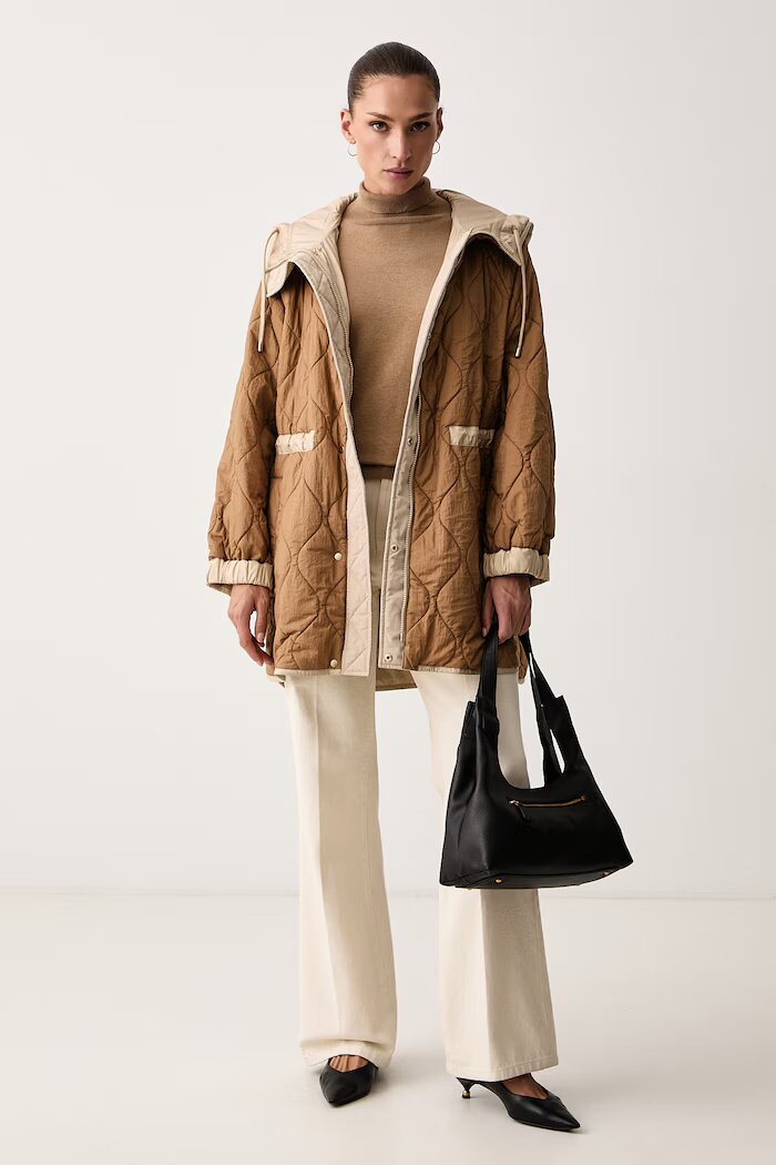 Weekend Max Mara двустранно яке дамско WKDALCAMO бежово 2625496011600