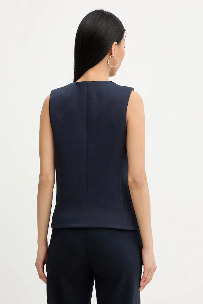 Weekend Max Mara Елек POGGIO в тъмносиньо с едно копче 2615911021600
