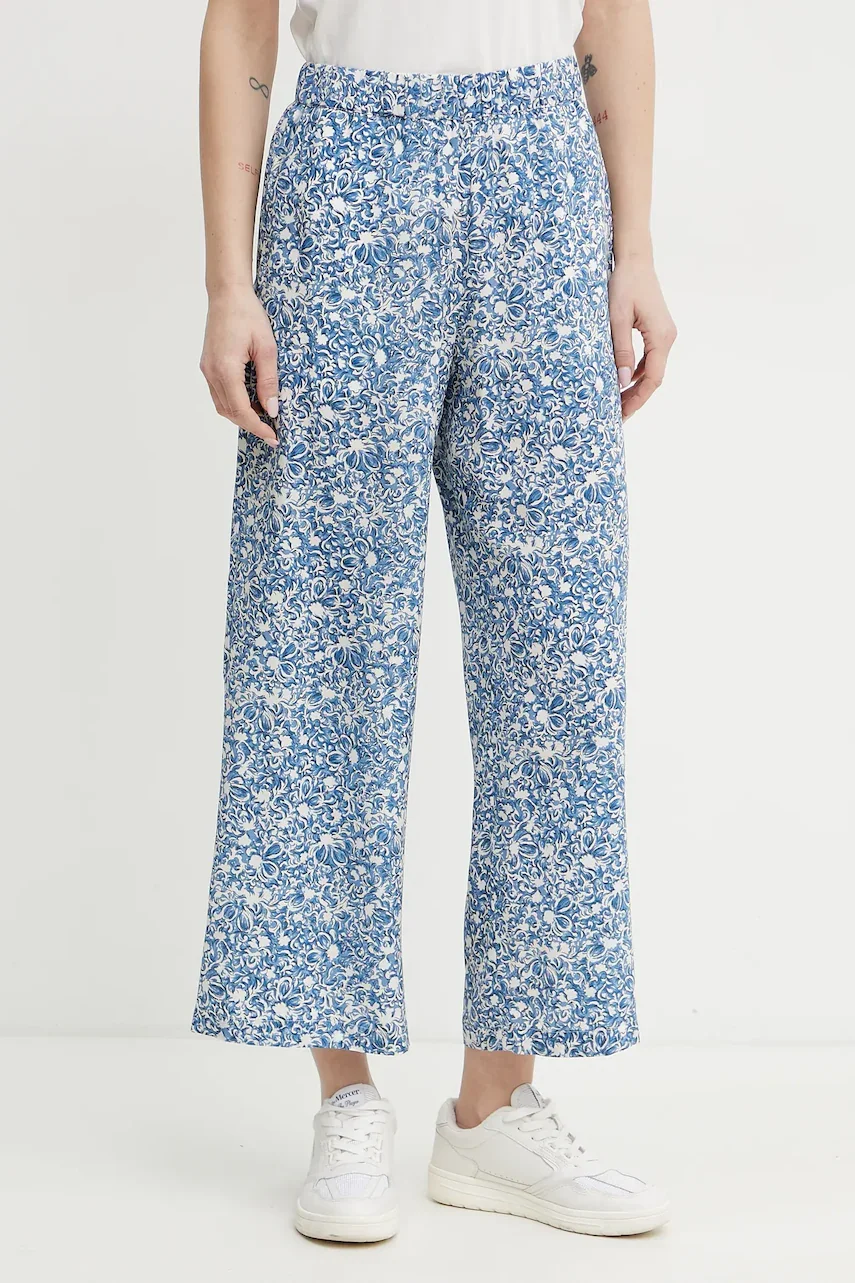 Weekend Max Mara Копринен панталон