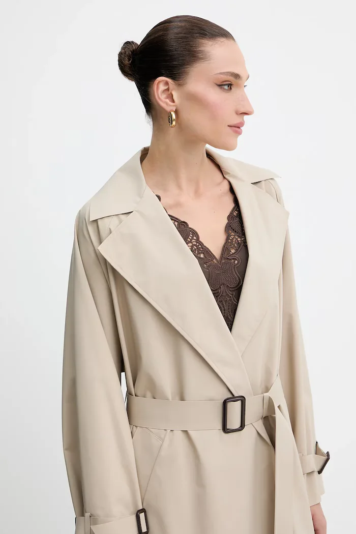 Weekend Max Mara Палто FATTO в бежово 2525026011600