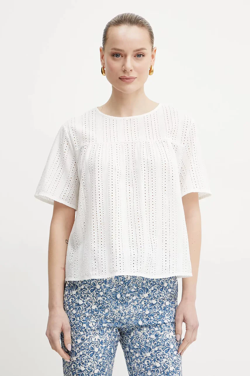 Weekend Max Mara Памучна блуза