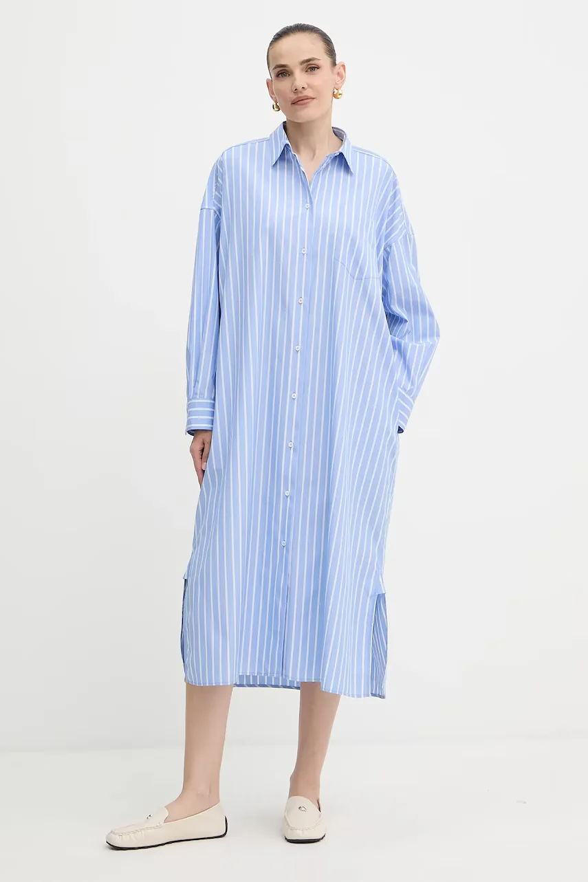Weekend Max Mara Памучна рокля MOLINA