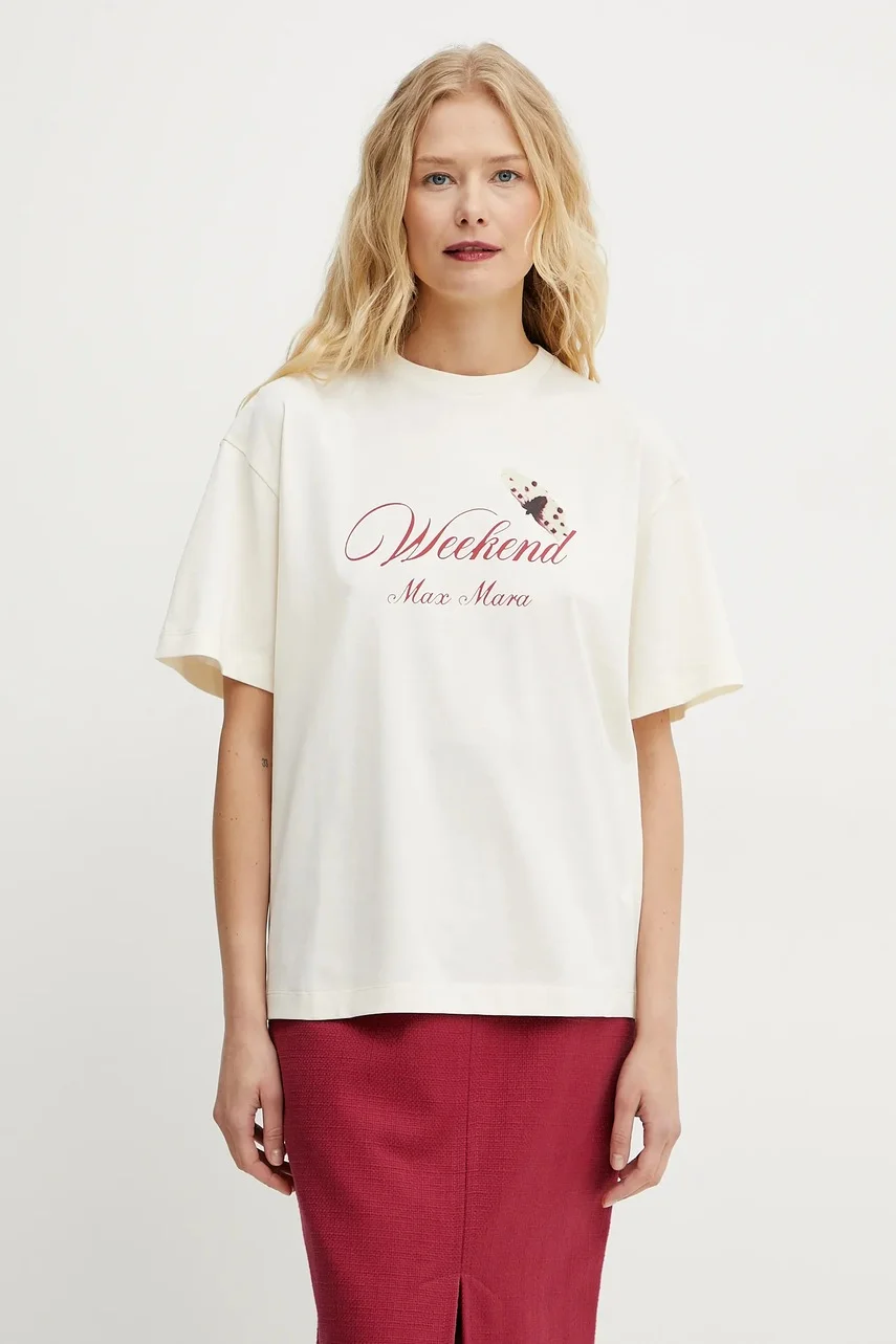 Weekend Max Mara Памучна тениска