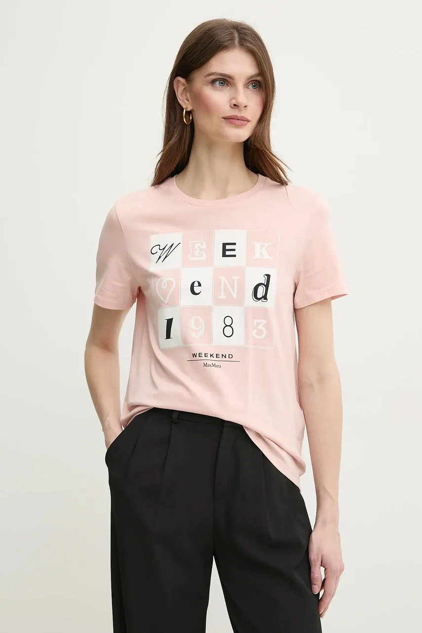 Weekend Max Mara Памучна тениска