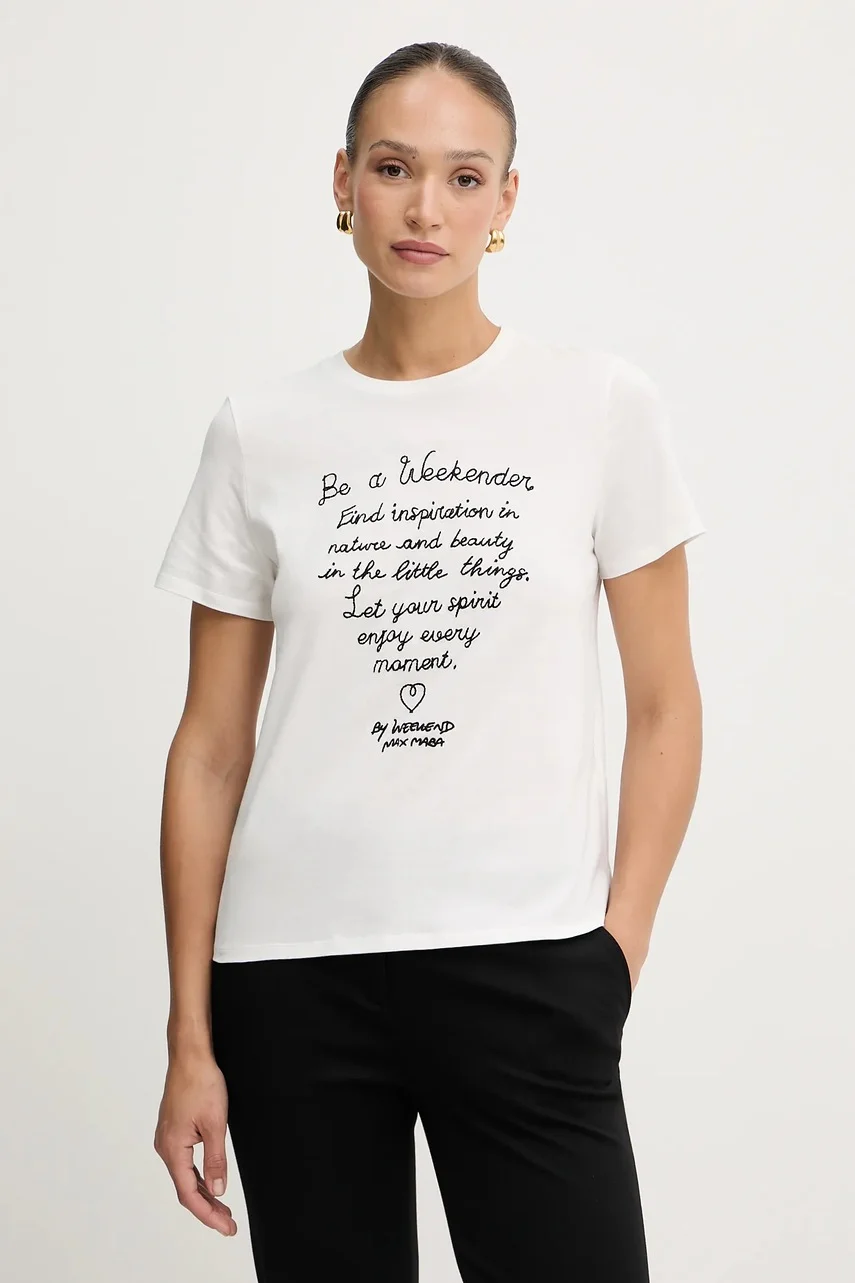 Weekend Max Mara Памучна тениска ARA
