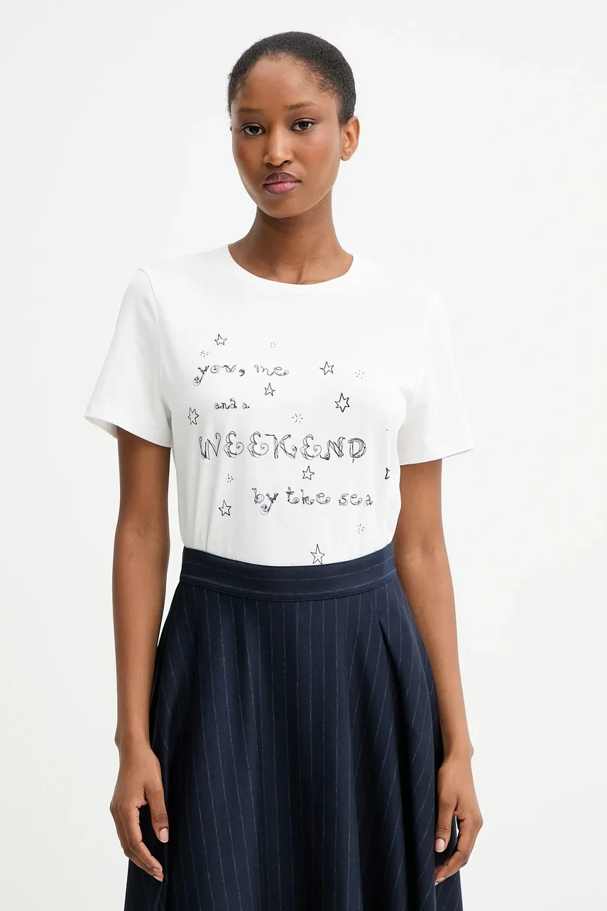 Weekend Max Mara Памучна тениска ARA