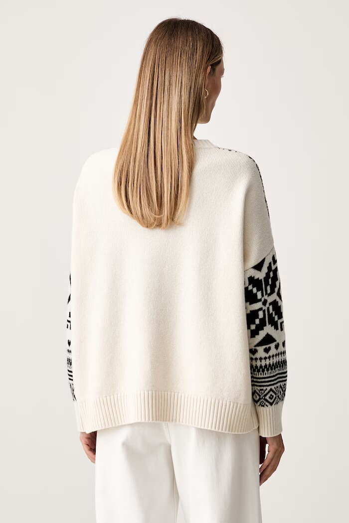 Weekend Max Mara пуловер дамски от вълна WKDPAVIDI бежов 2625366232600
