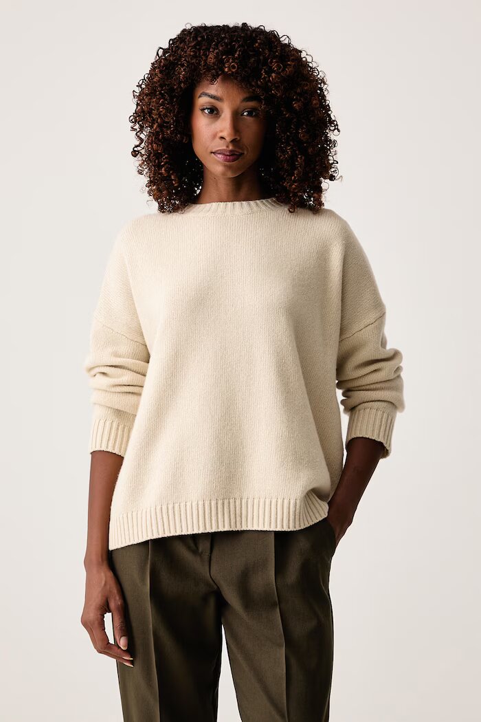Weekend Max Mara пуловер дамски от вълна WKDSIBARI бежов 2625366212600