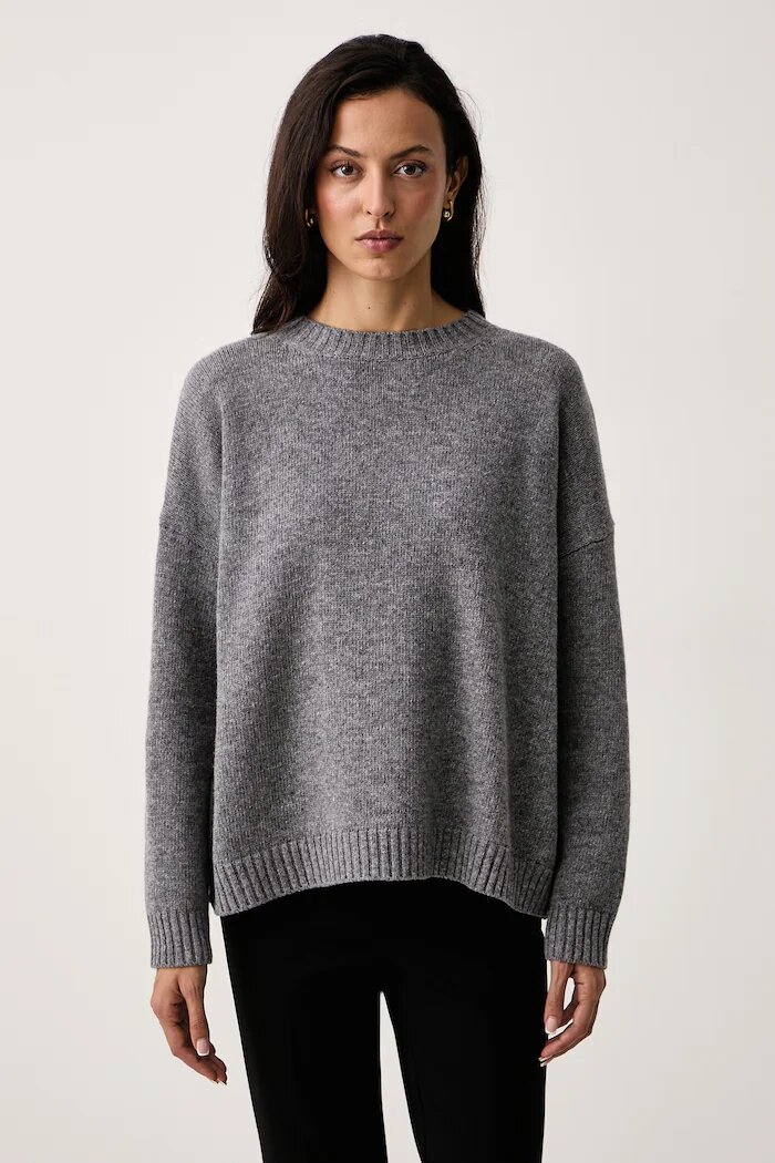 Weekend Max Mara пуловер дамски от вълна WKDSIBARI сив 2625366212600