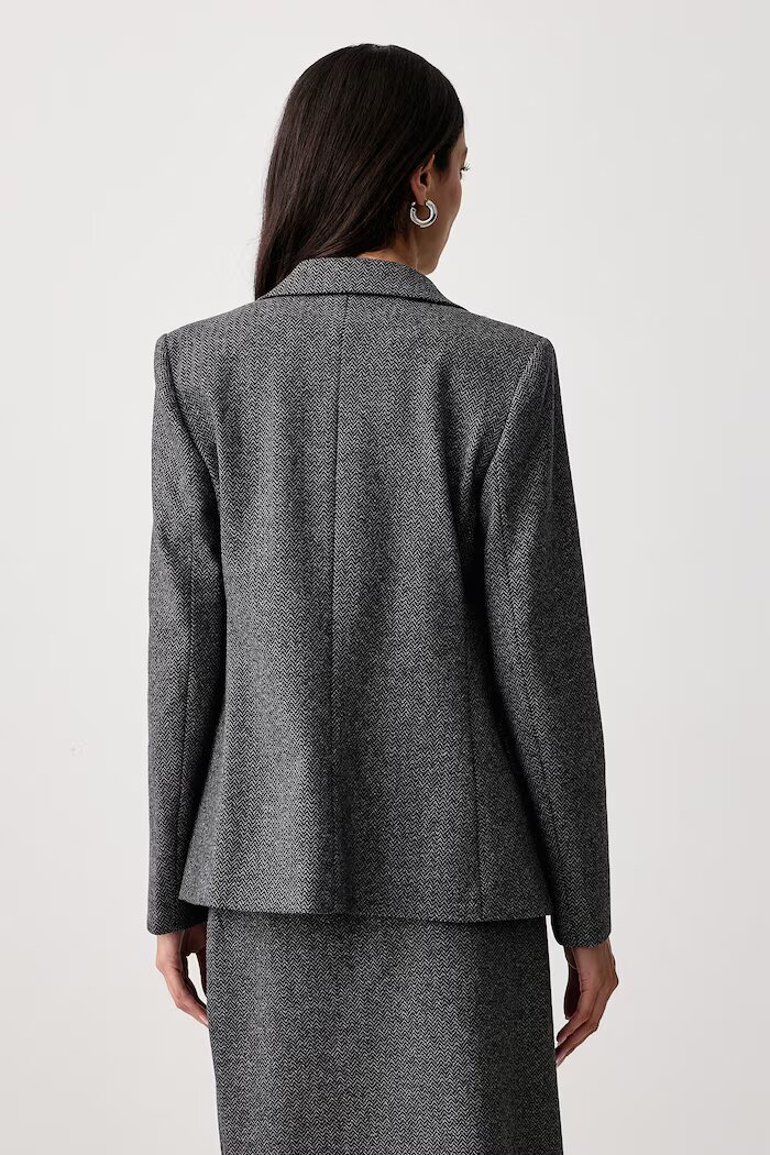Weekend Max Mara сако дамско с добавена вълна WKDFEROCE сиво 2625916012600