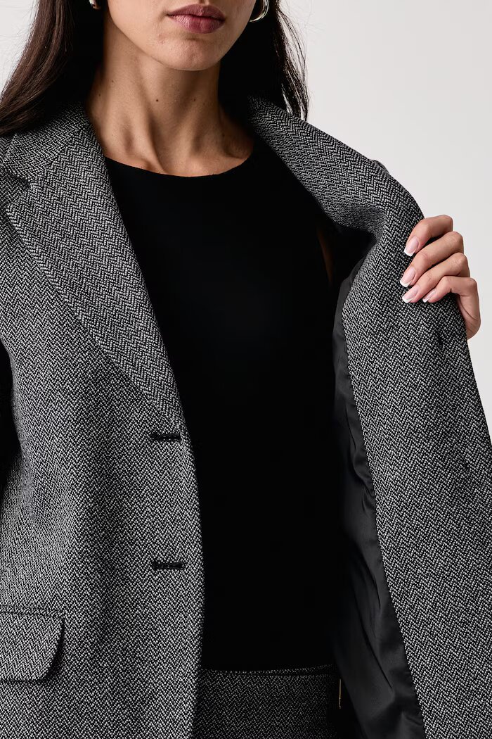 Weekend Max Mara сако дамско с добавена вълна WKDFEROCE сиво 2625916012600
