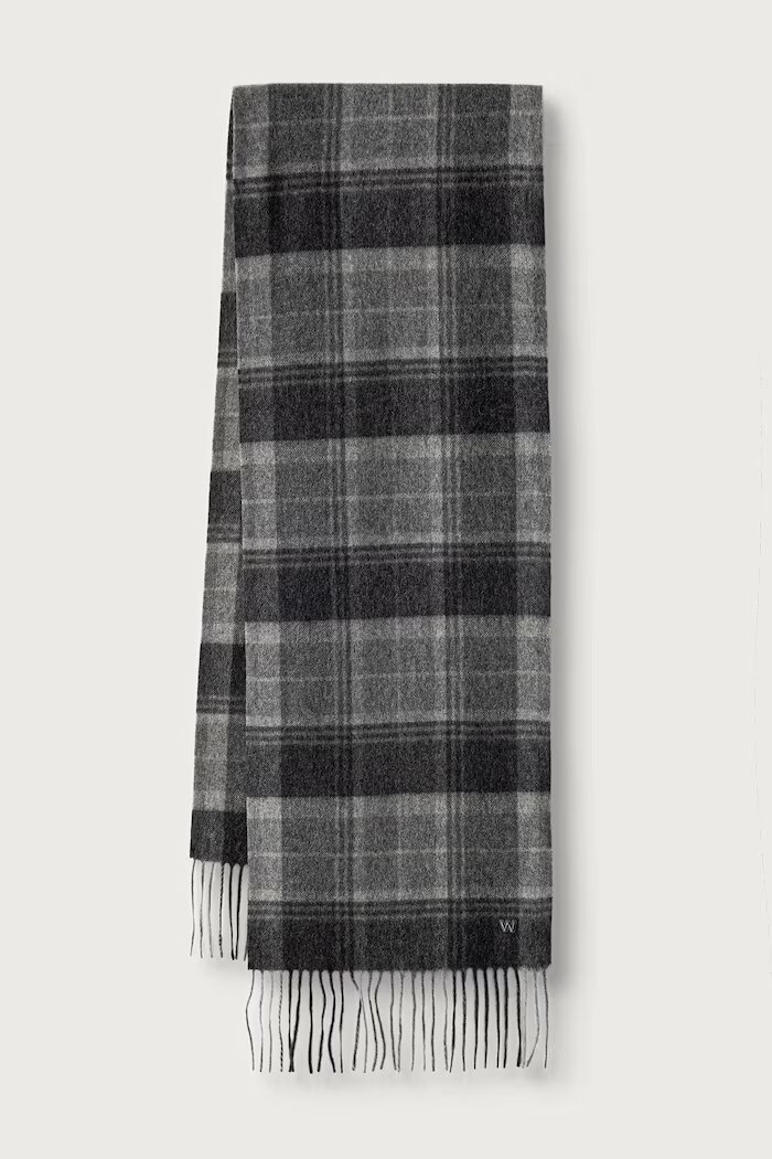Weekend Max Mara шал от кашмир WKACATONE сив 2625546035600