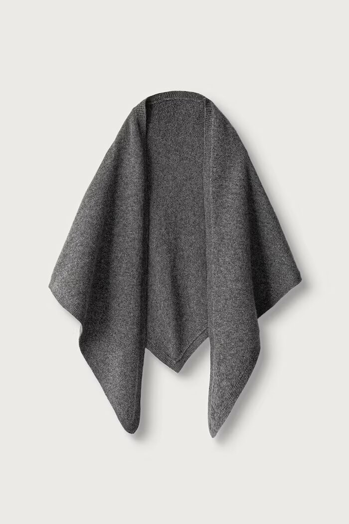 Weekend Max Mara шалче дамско от кашмир WKABOSSO сиво 2625746015600
