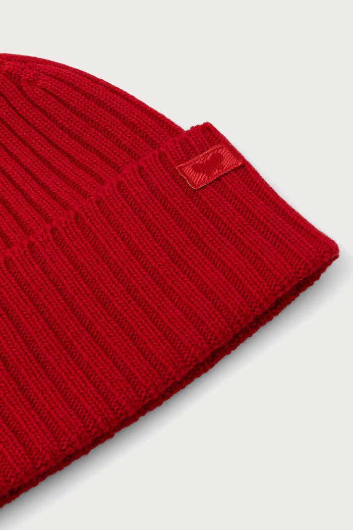 Weekend Max Mara шапка дамска от вълна WKARITMO червена 2625576085600