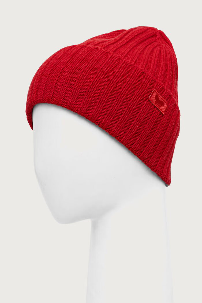Weekend Max Mara шапка дамска от вълна WKARITMO червена 2625576085600