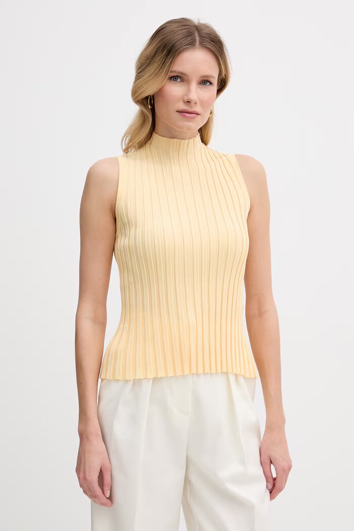 Weekend Max Mara топ дамски BAUTTA жълт 2615361022600