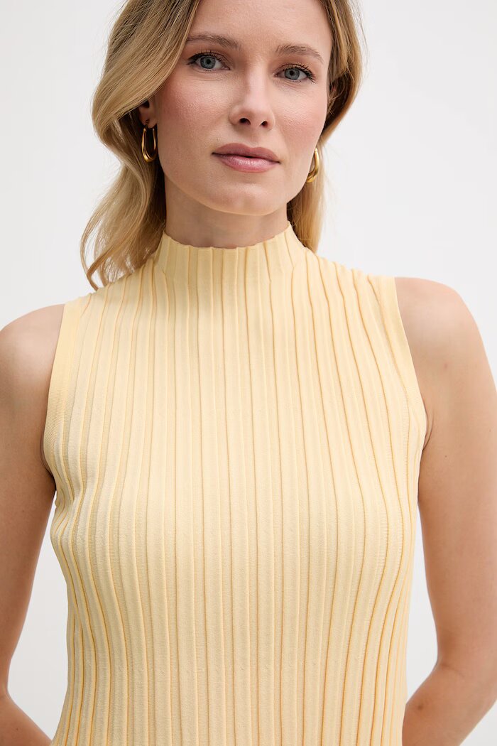 Weekend Max Mara топ дамски BAUTTA жълт 2615361022600