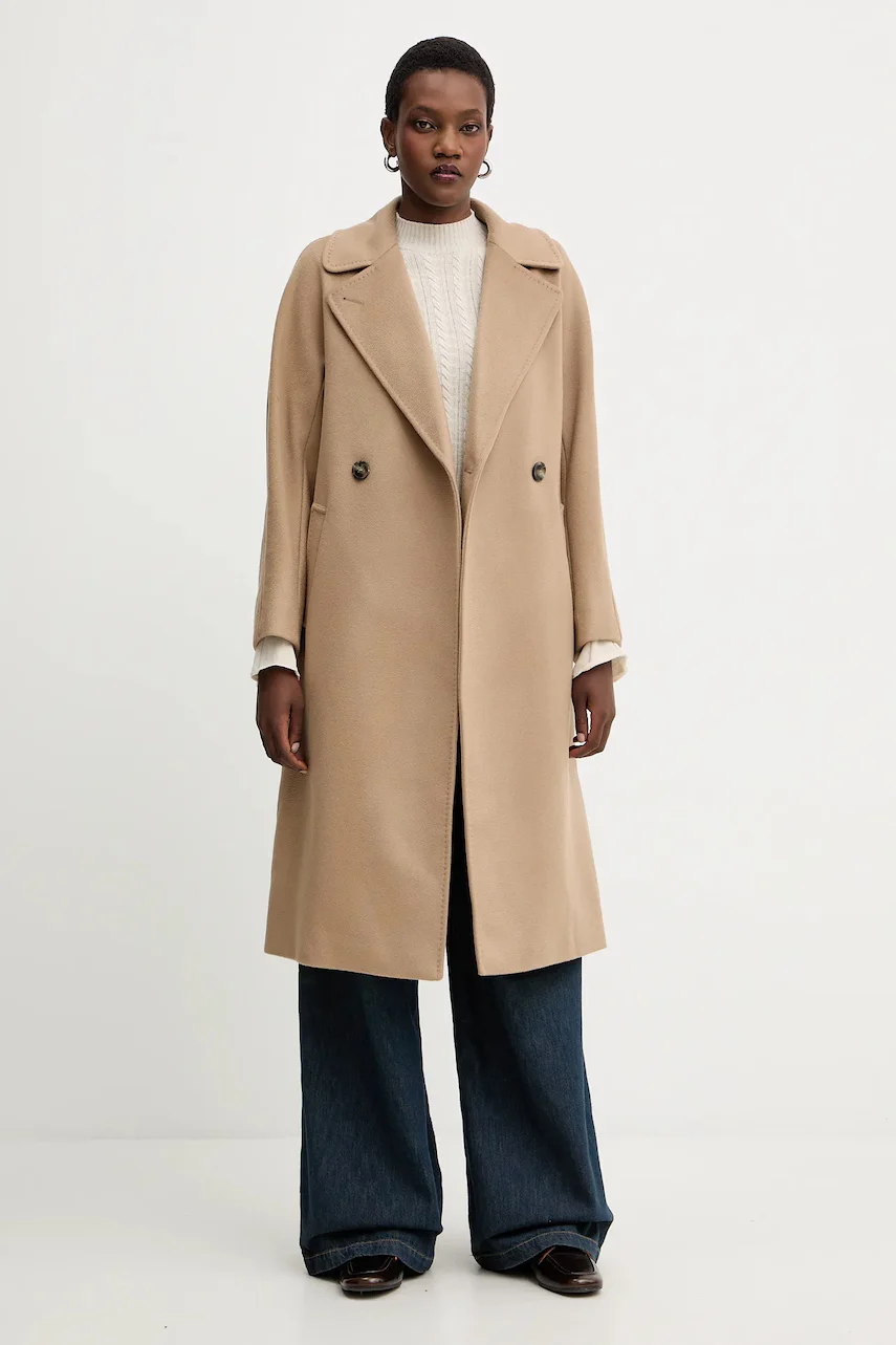 Weekend Max Mara Вълнено палто RESINA
