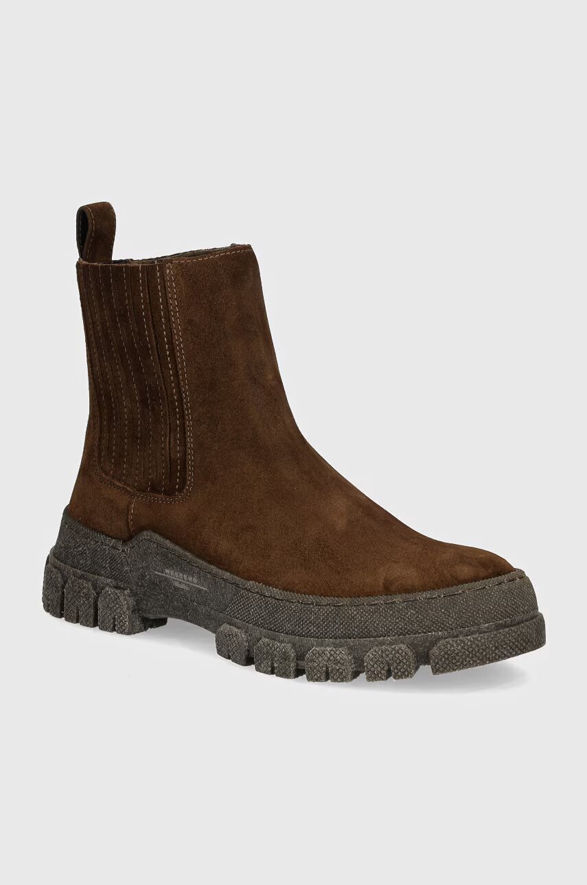 Weekend Max Mara Велурени боти челси GENEPI