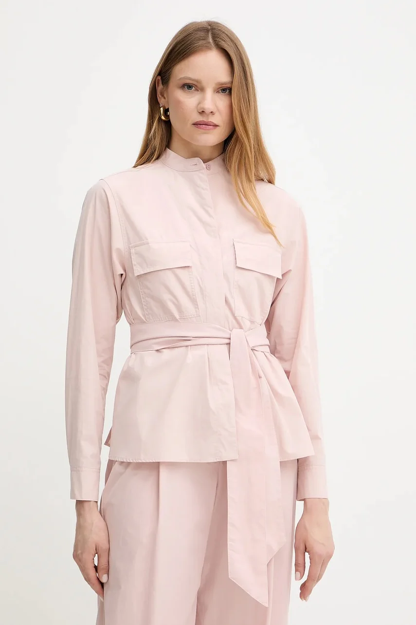 Weekend Max Mara Яке тип риза от памук