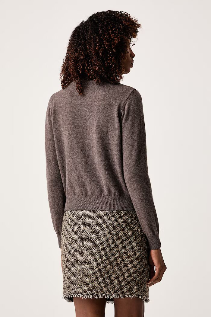 Weekend Max Mara жилетка дамска с добавен кашмир WKDEROICO кафява 2625346032600