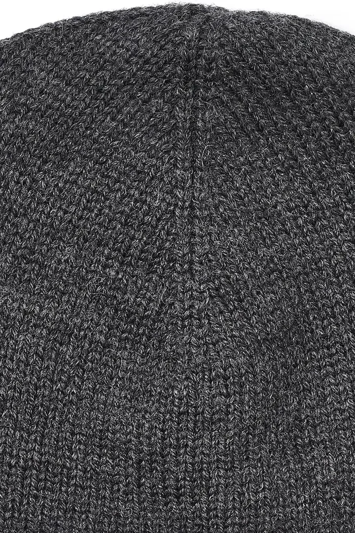 wheat шапка beanie за деца от мериносова вълна сива 7611-567