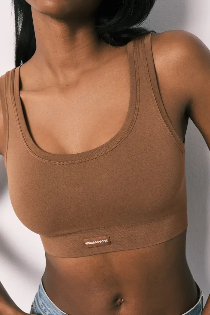 women'secret безшевен сутиен кафяв 4277853