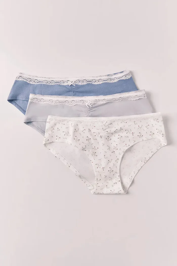 women'secret бикини дамски с памук 3 броя многоцветни 4934531