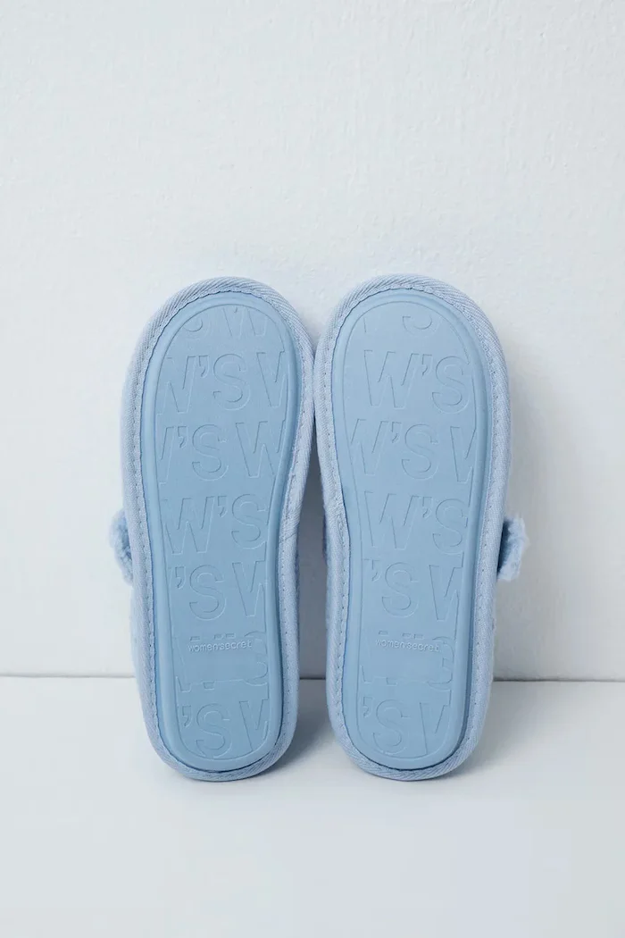 women'secret меки пантофи дамски MCC HK BLUE SLPRS сини 4994436
