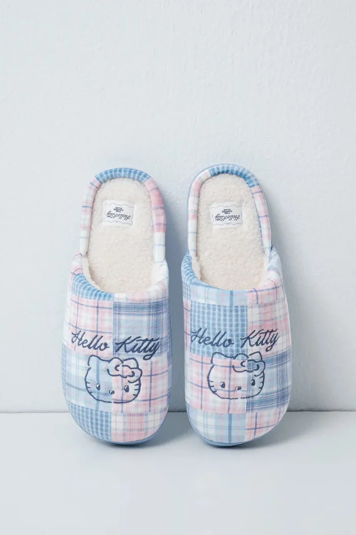 women'secret меки пантофи дамски MCC HK PATCH SLPRS сини 4994456